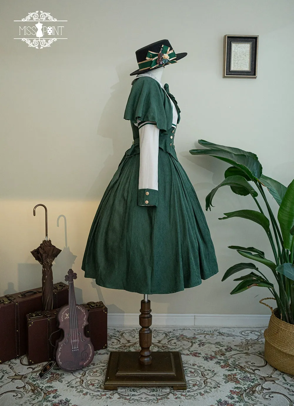 (BFM)Miss Point~ Elegant Lolita Coat~Golden Movement Customized Short Coat