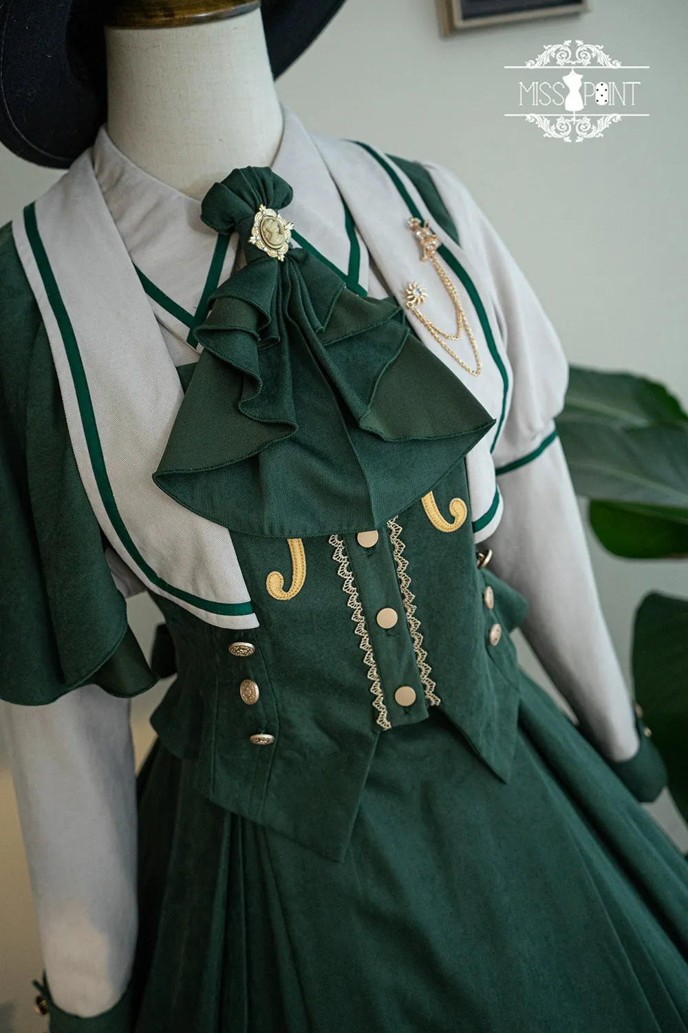 (BFM)Miss Point~ Elegant Lolita Coat~Golden Movement Customized Short Coat