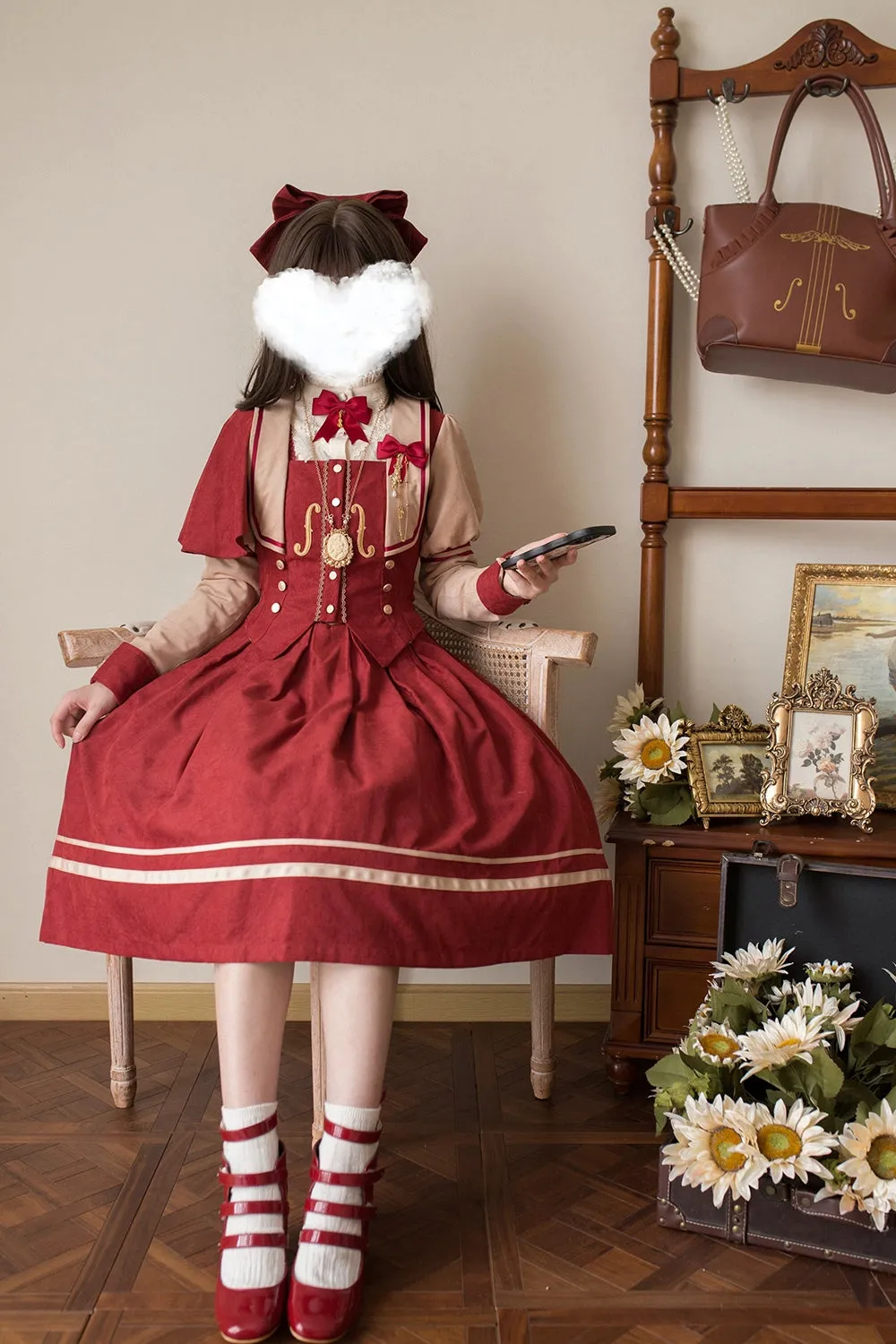 (BFM)Miss Point~ Elegant Lolita Coat~Golden Movement Customized Short Coat