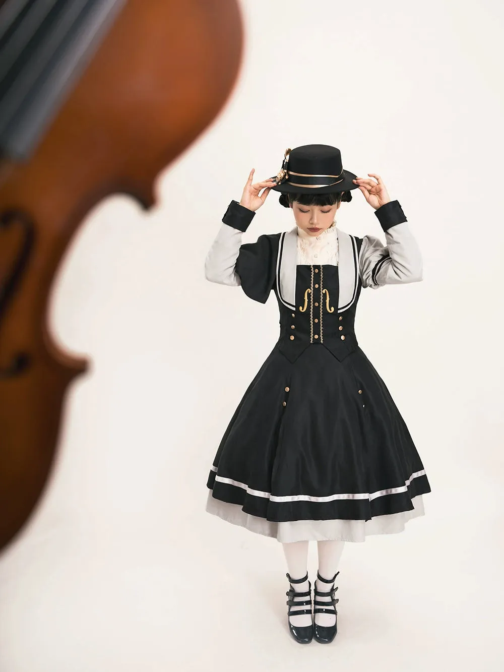 (BFM)Miss Point~ Elegant Lolita Coat~Golden Movement Customized Short Coat