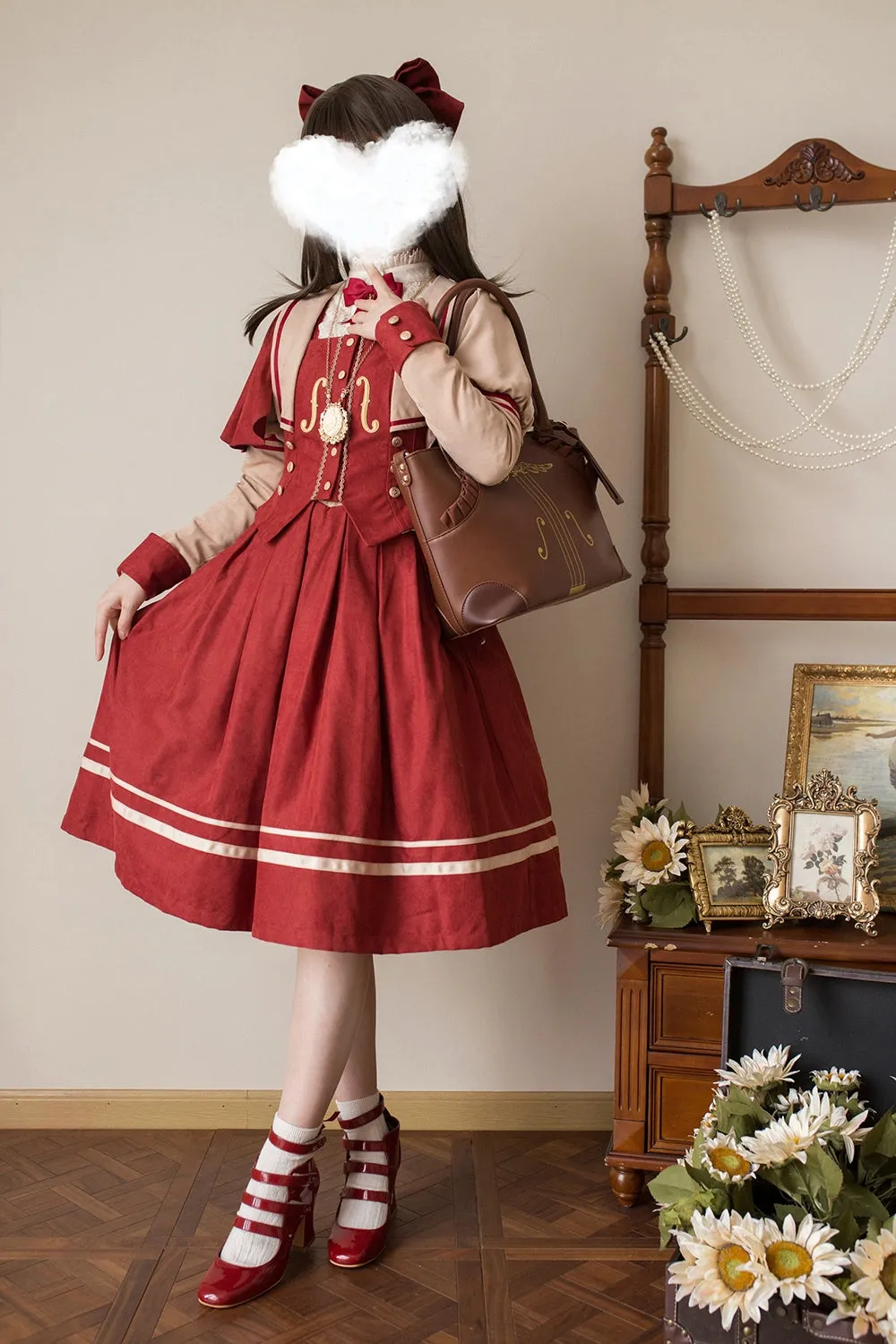 (BFM)Miss Point~ Elegant Lolita Coat~Golden Movement Customized Short Coat