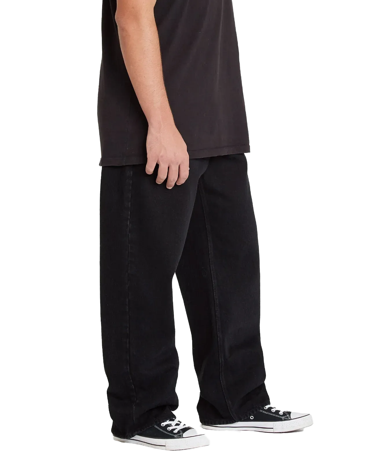 Billow Denim Jeans in Black