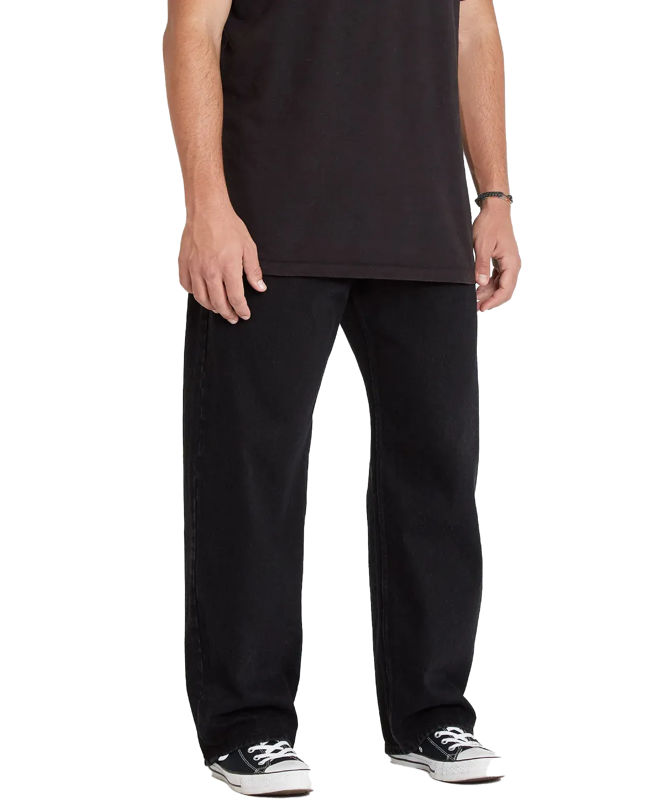 Billow Denim Jeans in Black