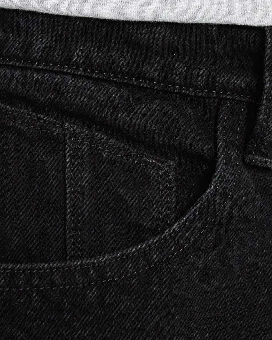 Billow Denim Jeans in Black