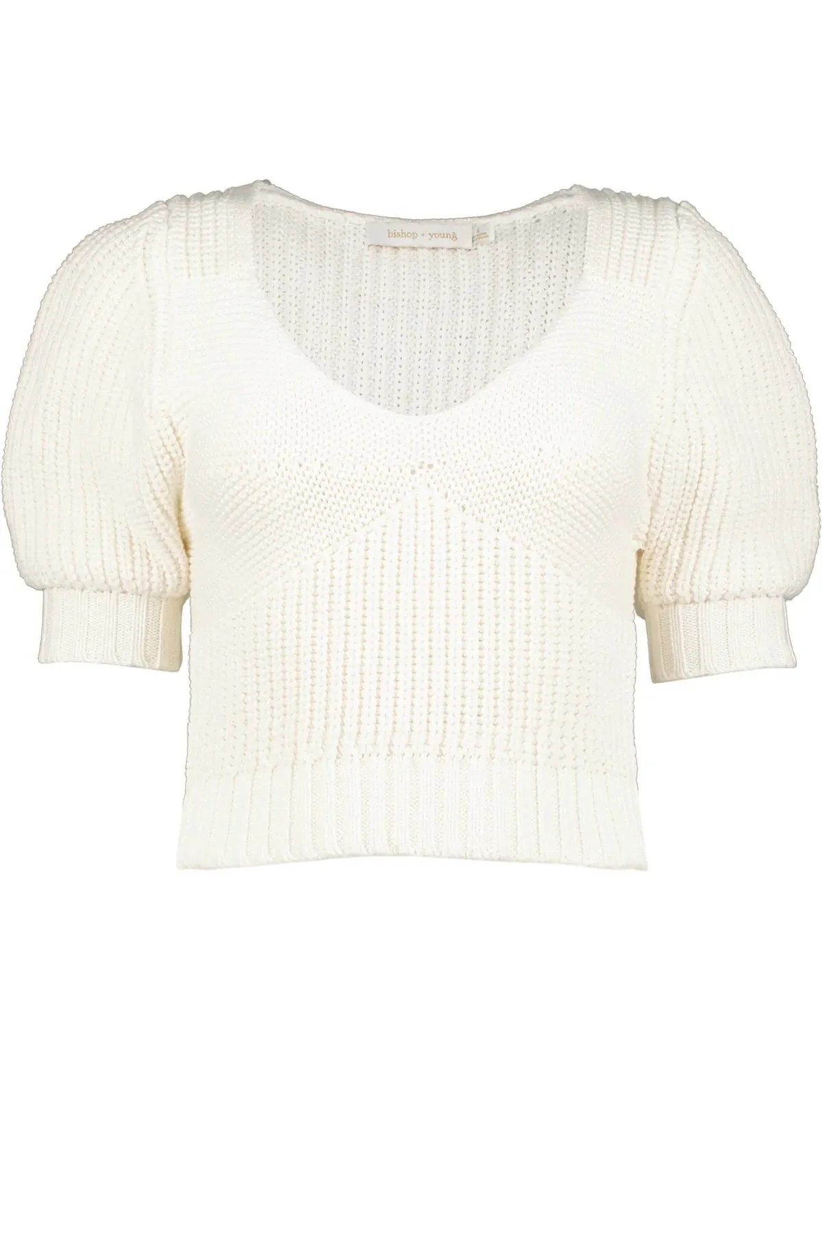 Bishop   Young Bex Pointelle Sweater