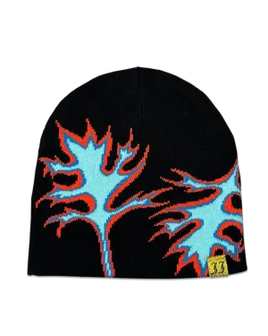 Black Leaf Beanie