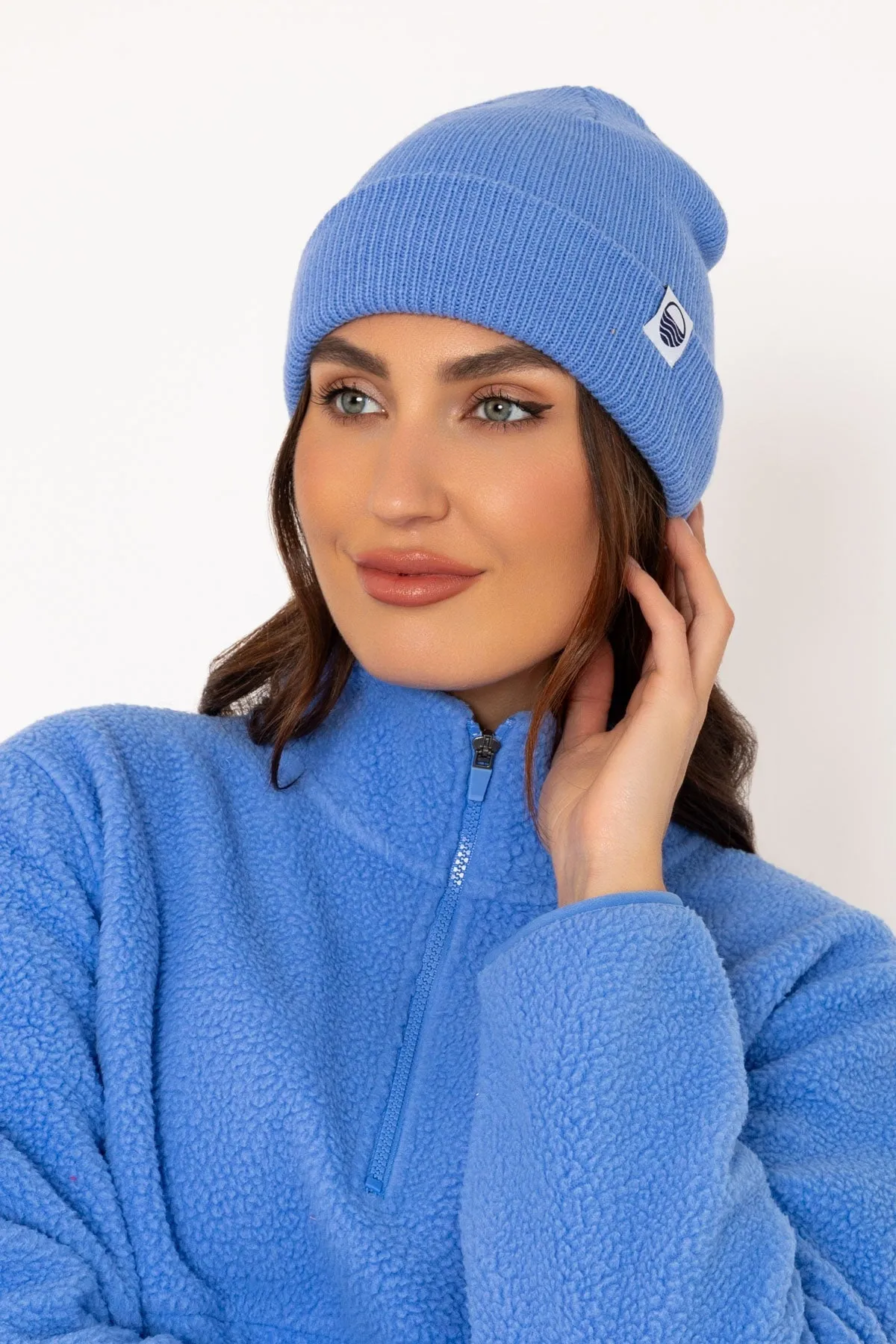 Blue Beanie Hat