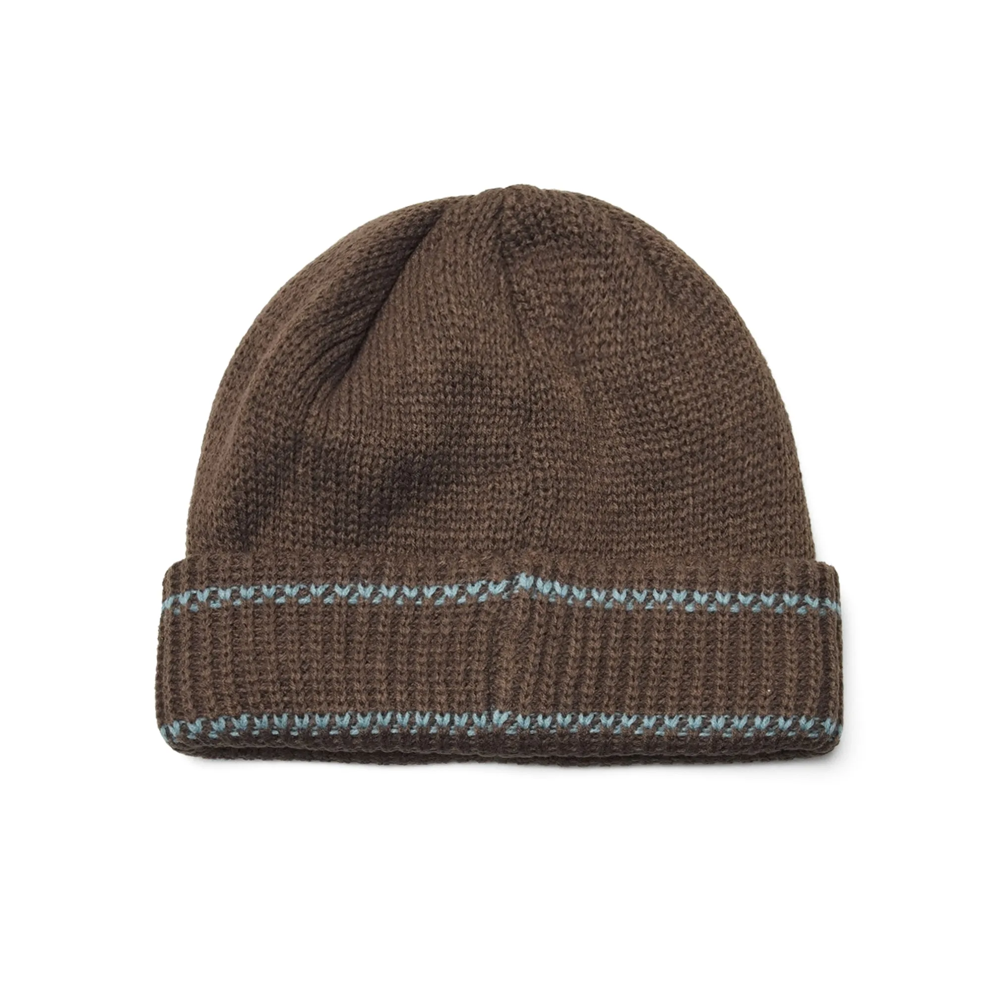 BR LINE BEANIE BROWN