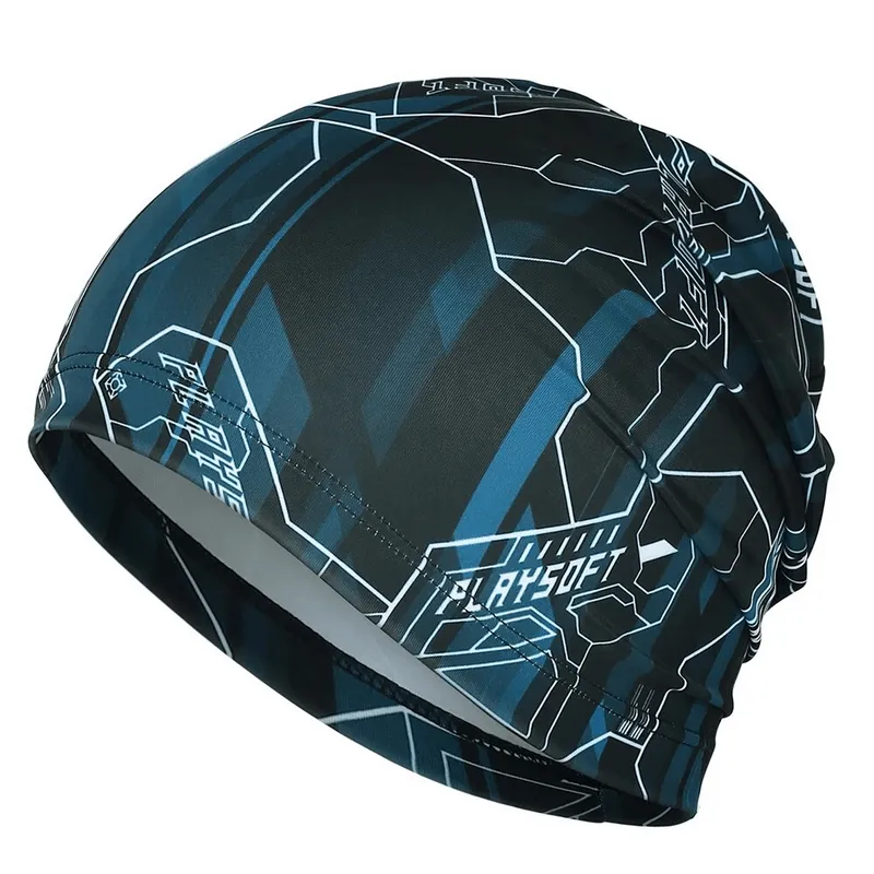 Breathable Elastic Men's Printed Beanie - SF1657