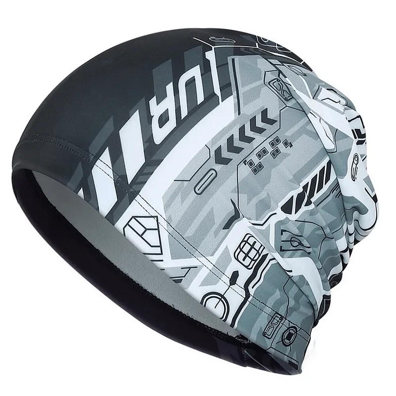 Breathable Elastic Men's Printed Beanie - SF1657