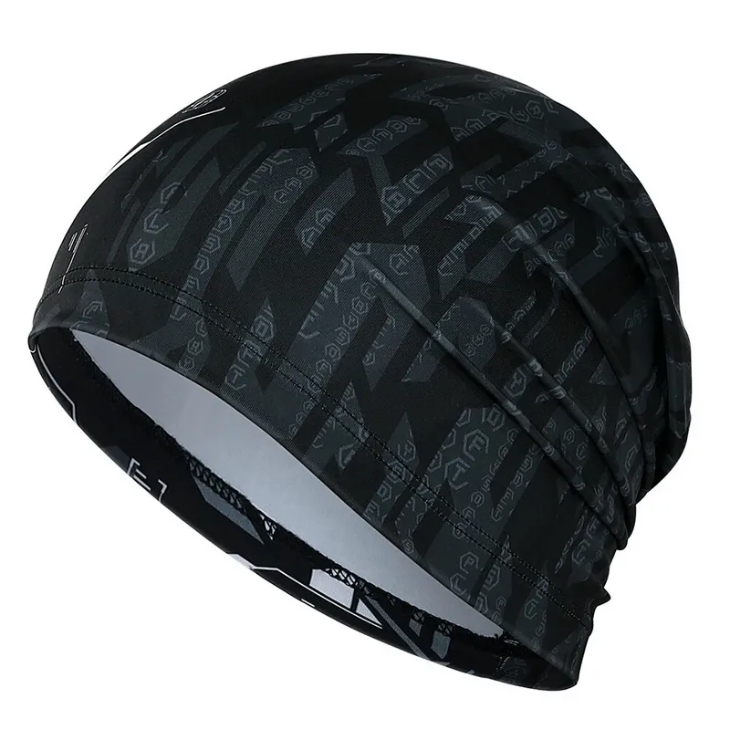 Breathable Elastic Men's Printed Beanie - SF1657