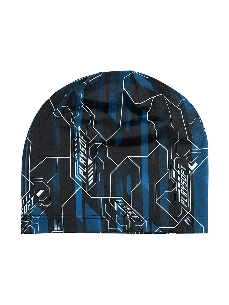 Breathable Elastic Men's Printed Beanie - SF1657
