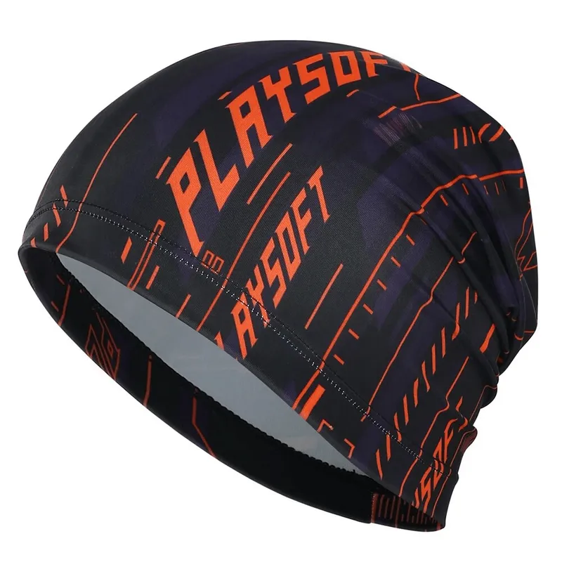Breathable Elastic Men's Printed Beanie - SF1657