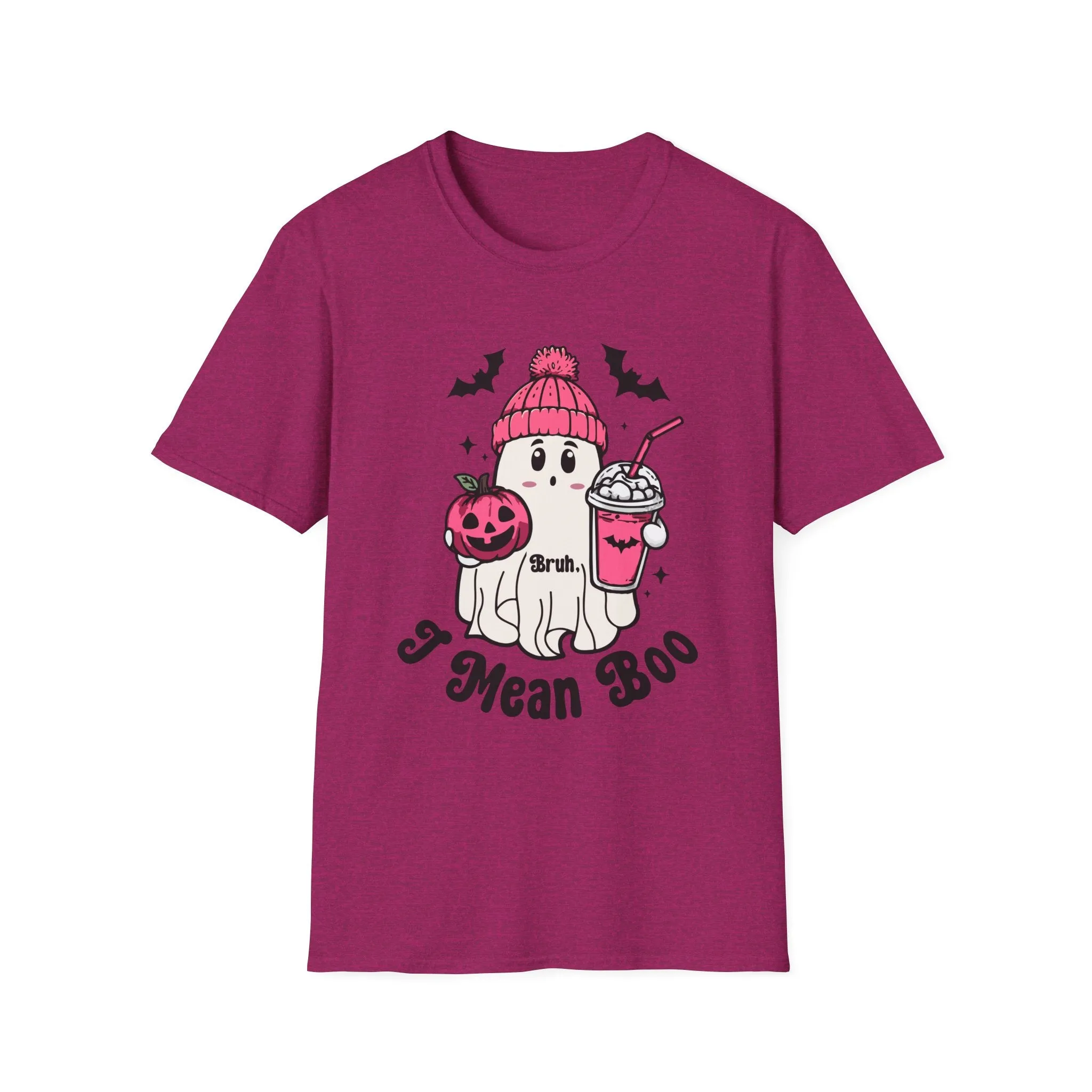 Bruh I Mean Boo Pumpkin Halloween T shirt