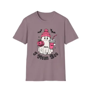 Bruh I Mean Boo Pumpkin Halloween T shirt