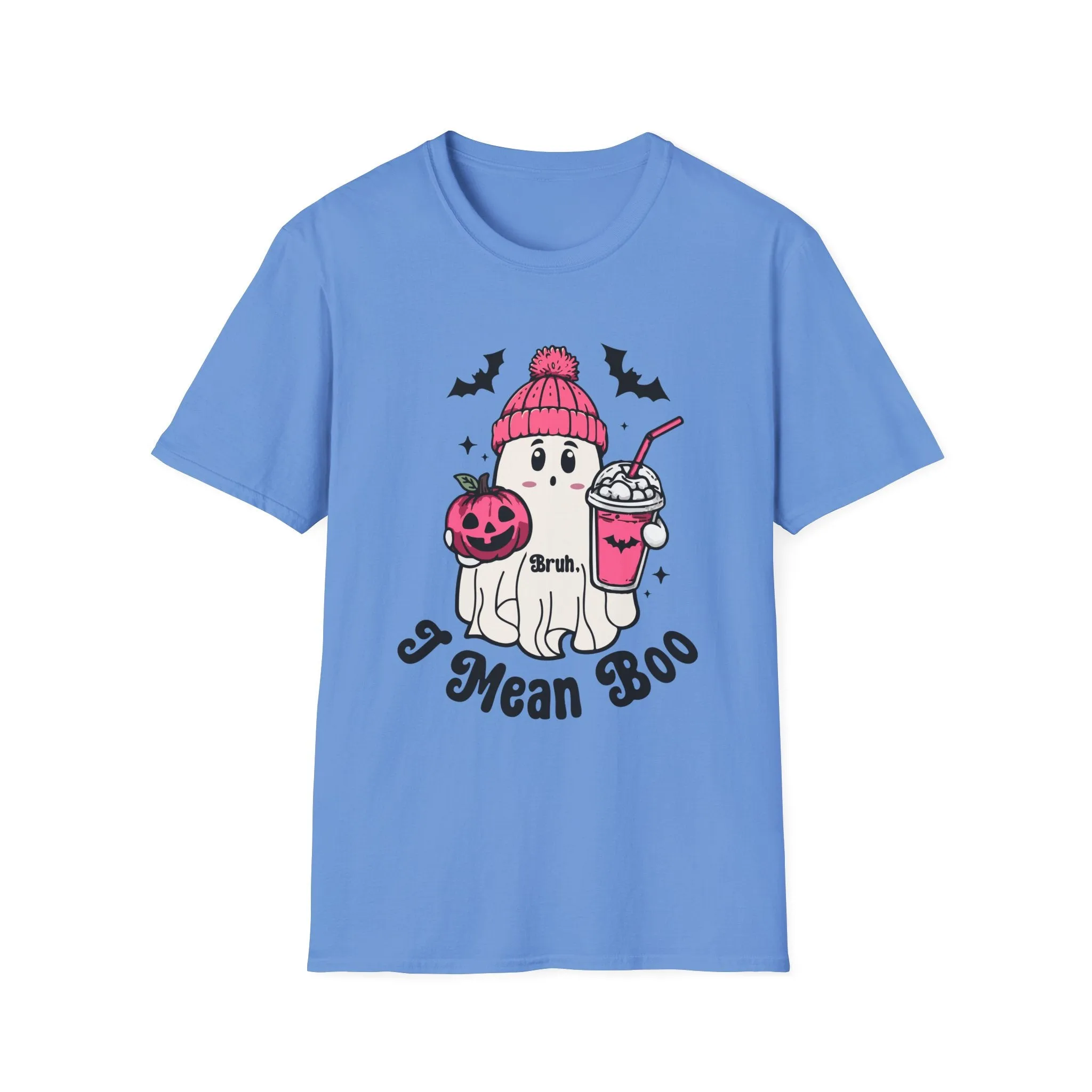 Bruh I Mean Boo Pumpkin Halloween T shirt