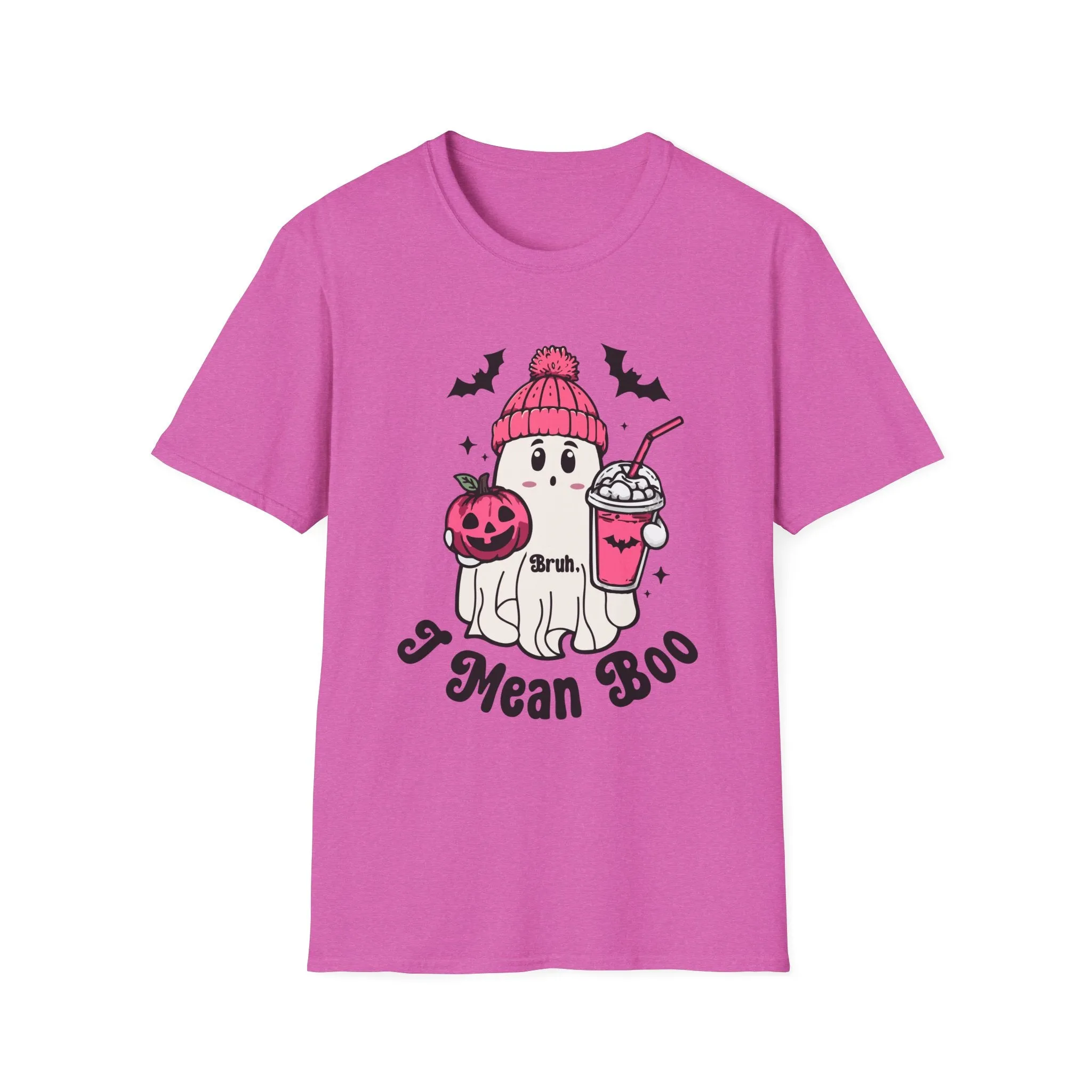 Bruh I Mean Boo Pumpkin Halloween T shirt