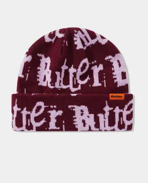 Butter Goods - Breakdown Beanie - Wine