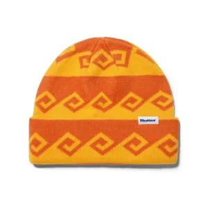 Butter Goods Waves Beanie Burnt Orange OSFA