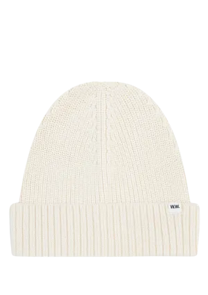 Cadence Knit Beanie - White
