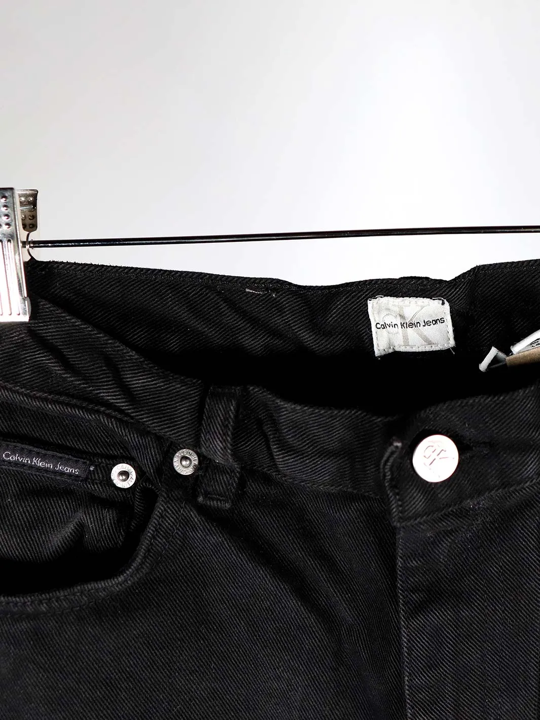 Calvin Klein Vintage Black Jeans (10)