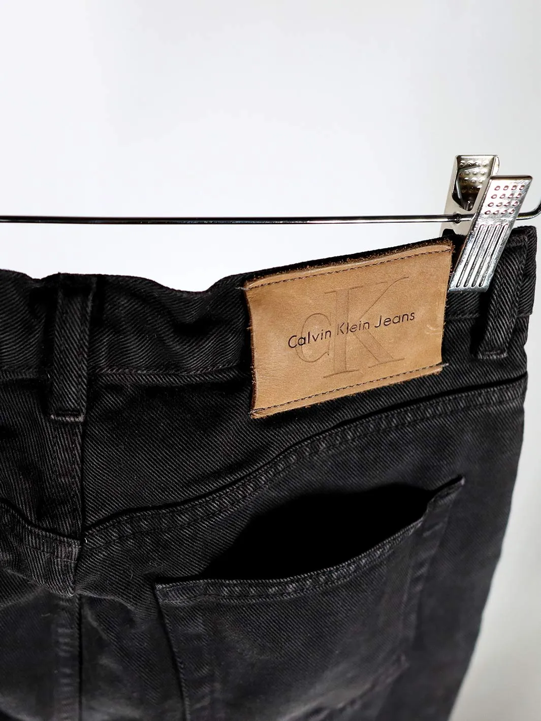 Calvin Klein Vintage Black Jeans (10)
