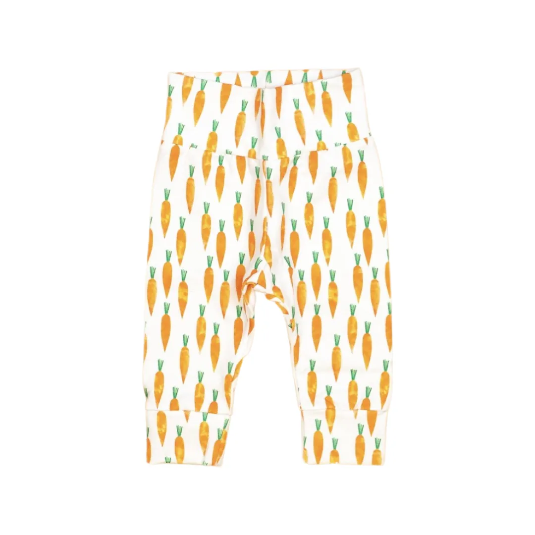 Carrot Print Joggers