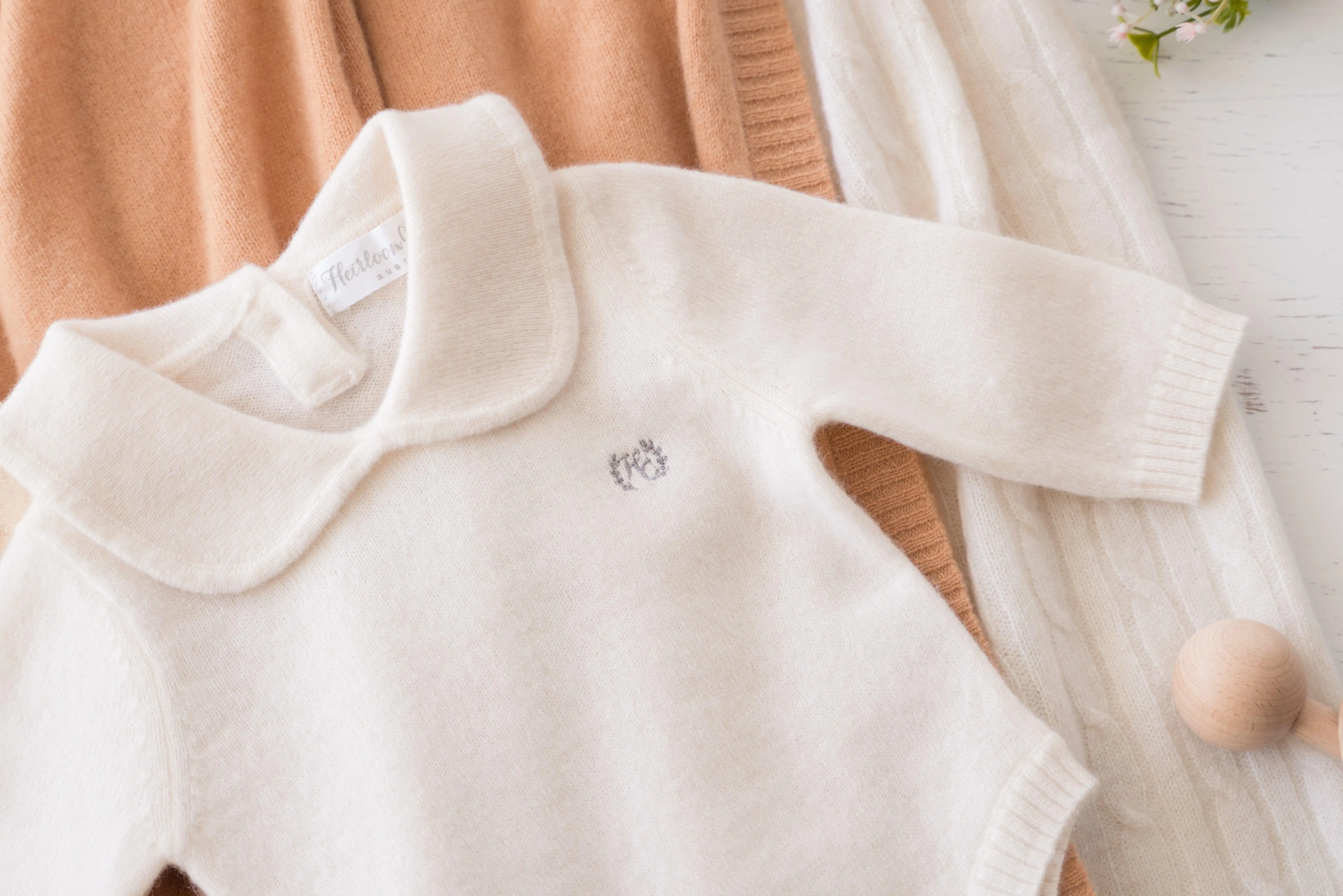 Cashmere Baby Onesie