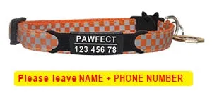 Cat Collar Custom Personalized ID