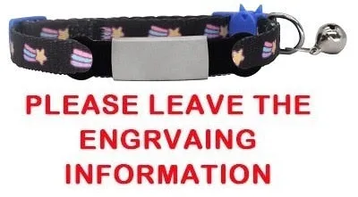 Cat Collar Custom Personalized ID