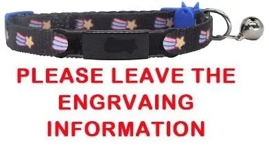 Cat Collar Custom Personalized ID