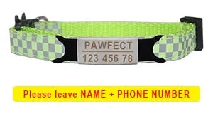 Cat Collar Custom Personalized ID