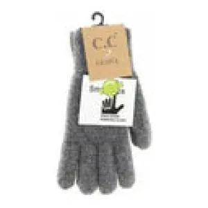 CC BEANIE SOFT KNIT GLOVES MULTIPLE COLORS