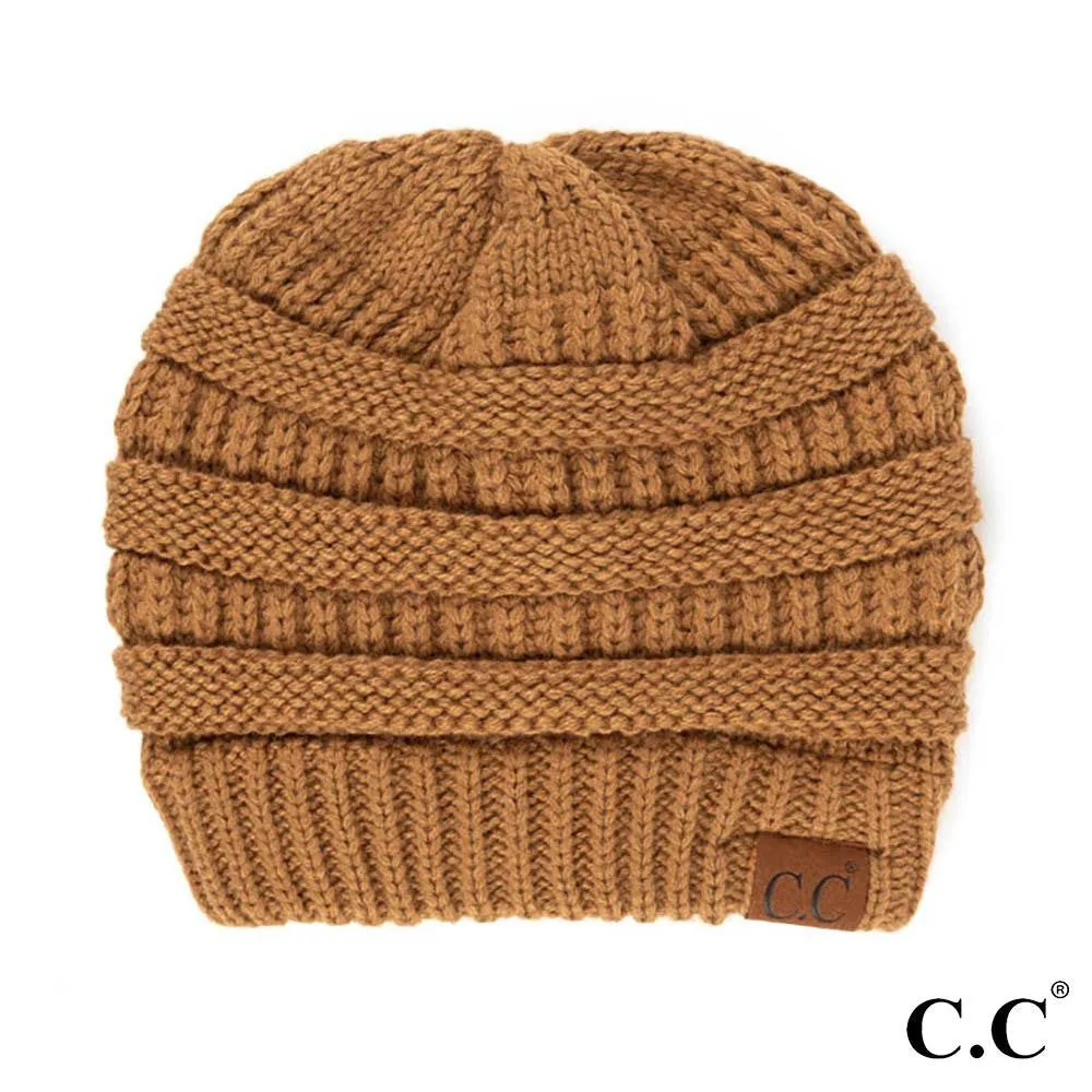 [C.C Solid Classic Beanie]
