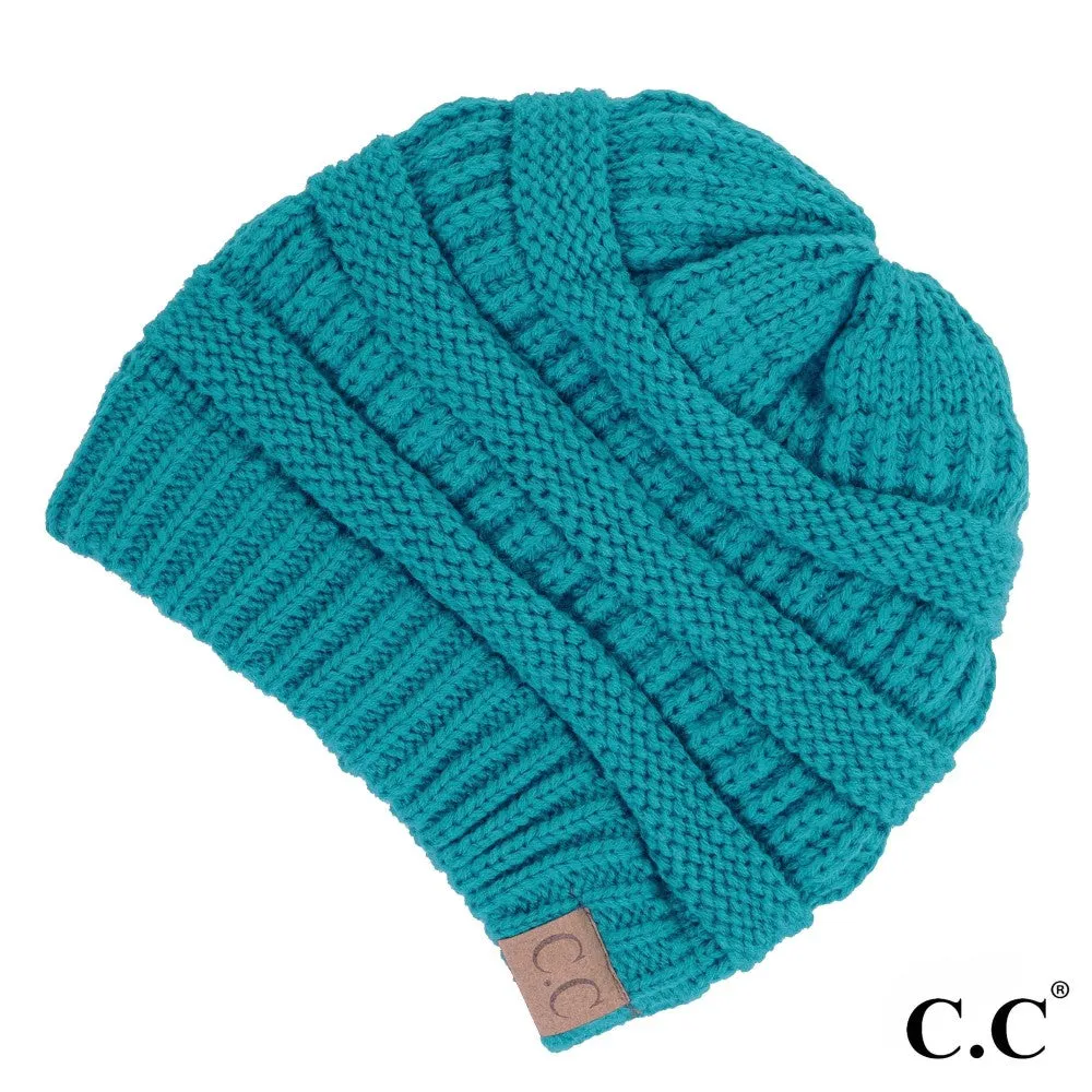 [C.C Solid Classic Beanie]
