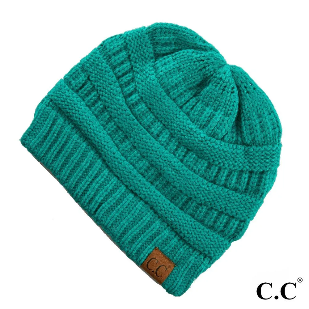 [C.C Solid Classic Beanie]