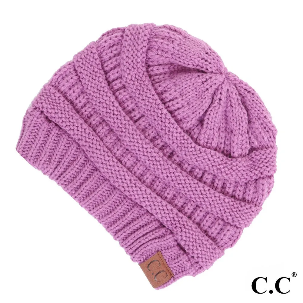 [C.C Solid Classic Beanie]