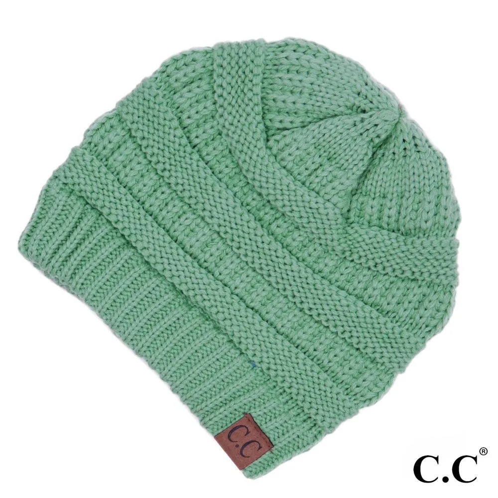 [C.C Solid Classic Beanie]