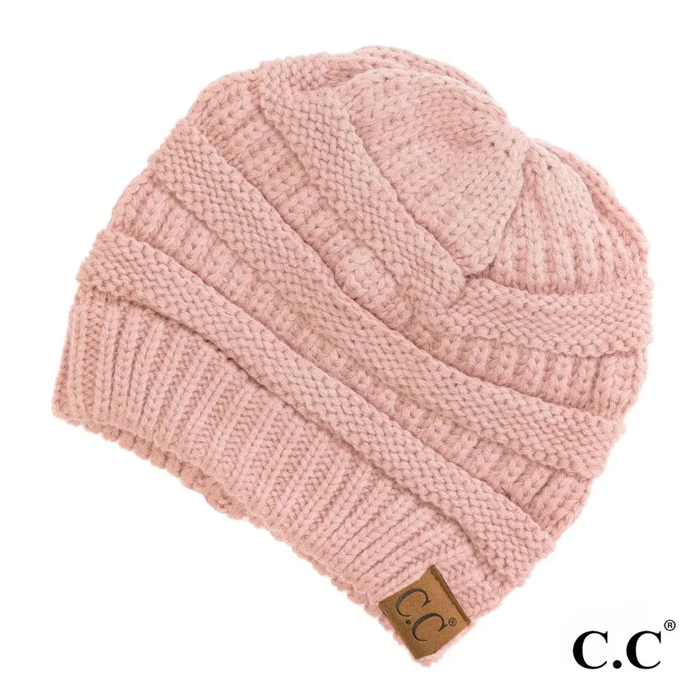 [C.C Solid Classic Beanie]