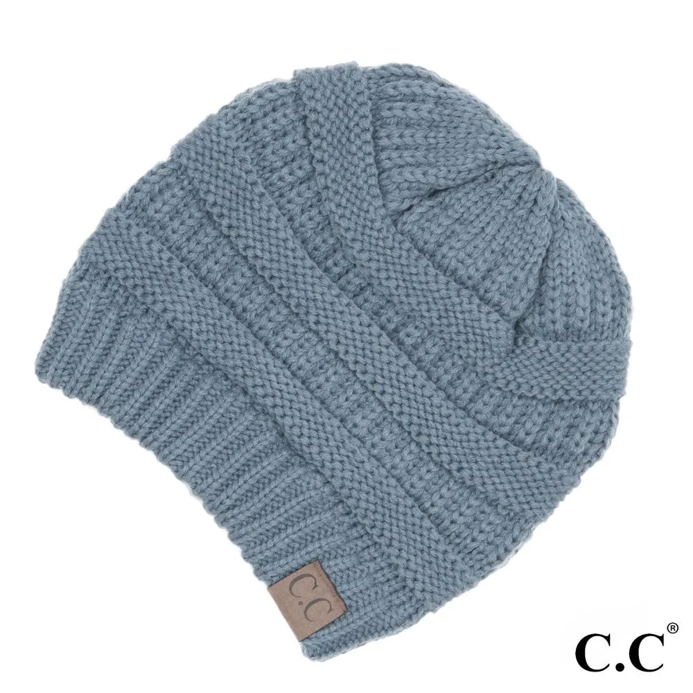 [C.C Solid Classic Beanie]
