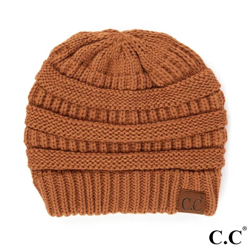 [C.C Solid Classic Beanie]