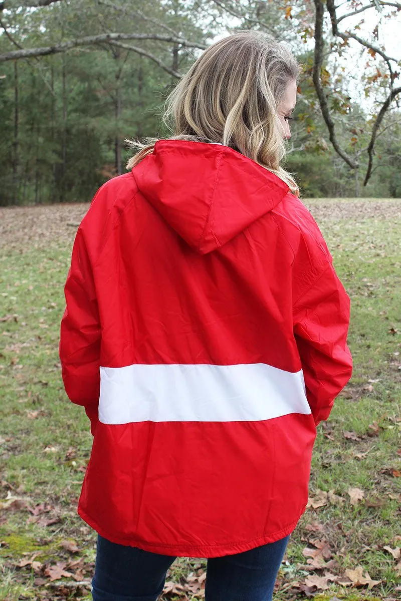 Charles River Classic Striped Pullover, Red and White (Wholesale Pricing N/A)