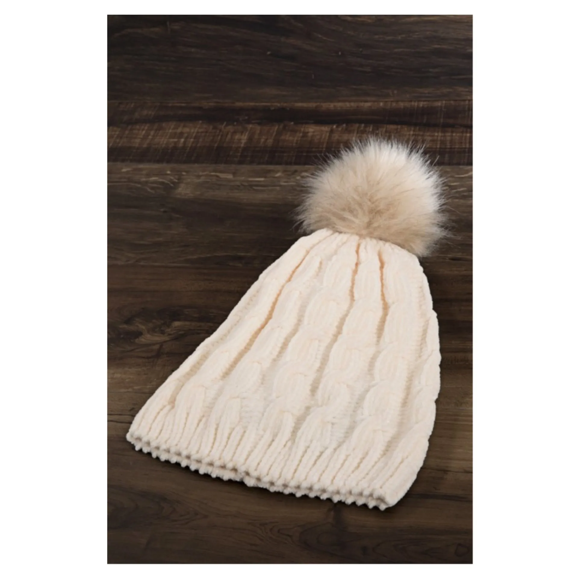 Chic Chenille Beanie