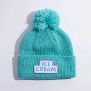 Coal Vice Kids Pom Beanie