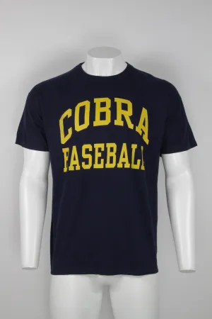 Cobra Baseball print t-shirt - Navy - XL