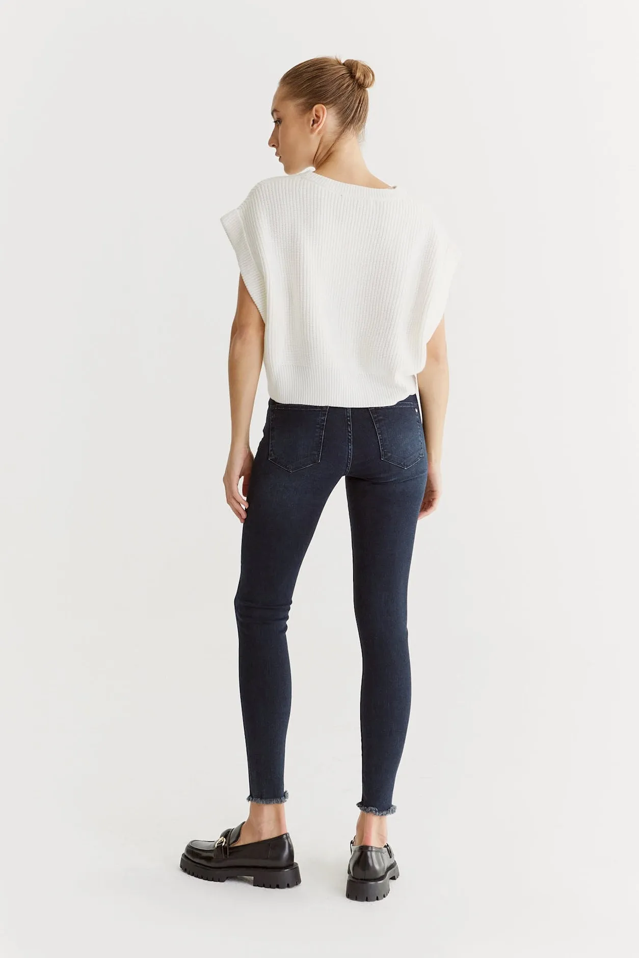 C.O.J JEANS LINA SUPER SKINNY STRETCH blue black