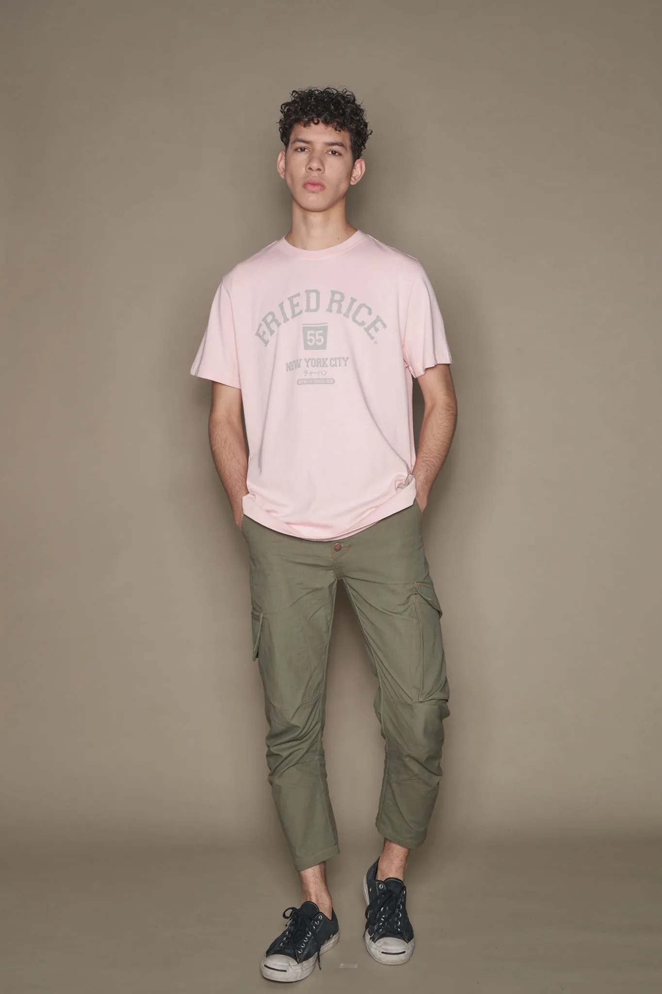 Collegiate Tee - Pink