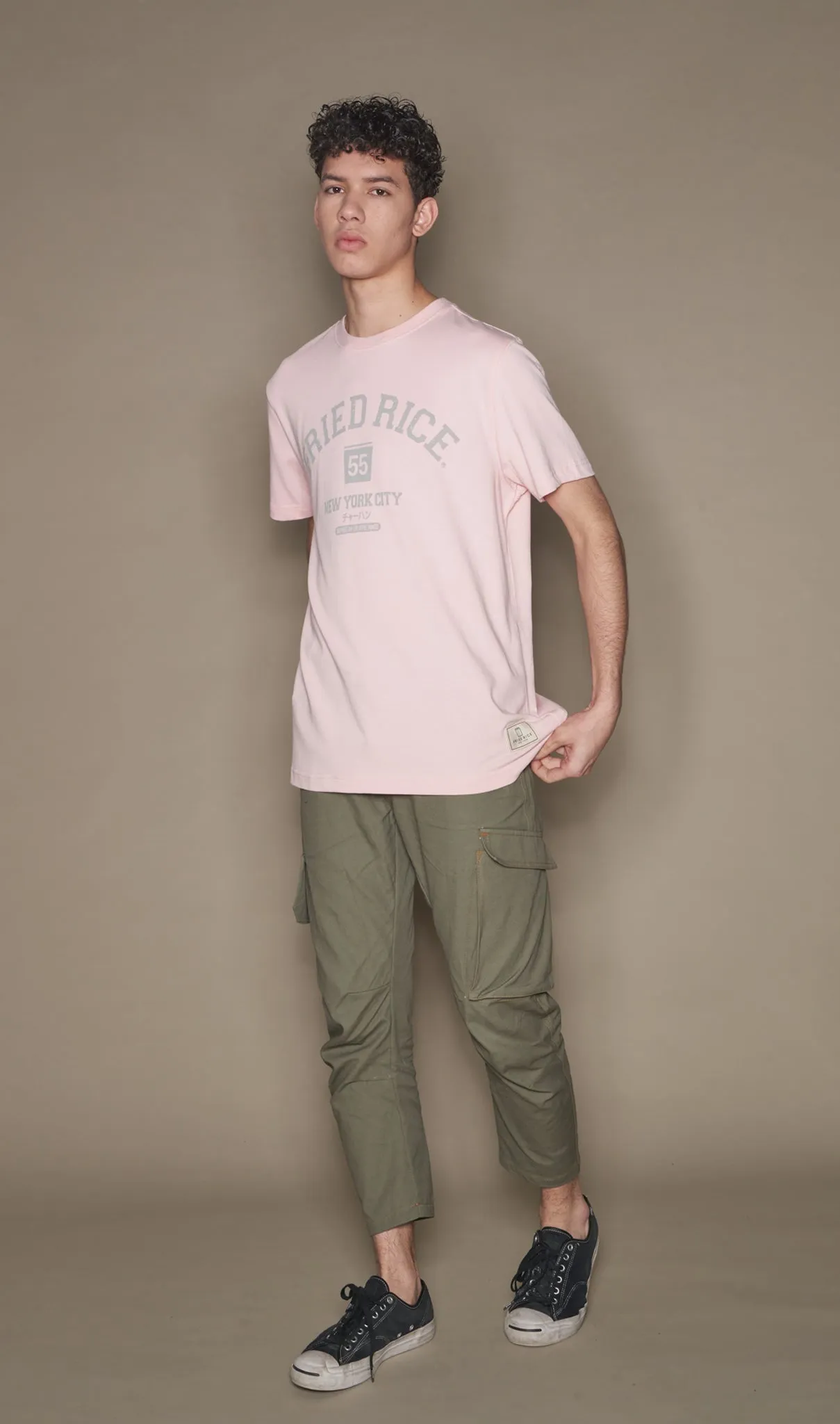 Collegiate Tee - Pink