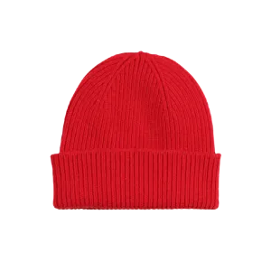 Colorful Standard Merino Wool Beanie Scarlet Red