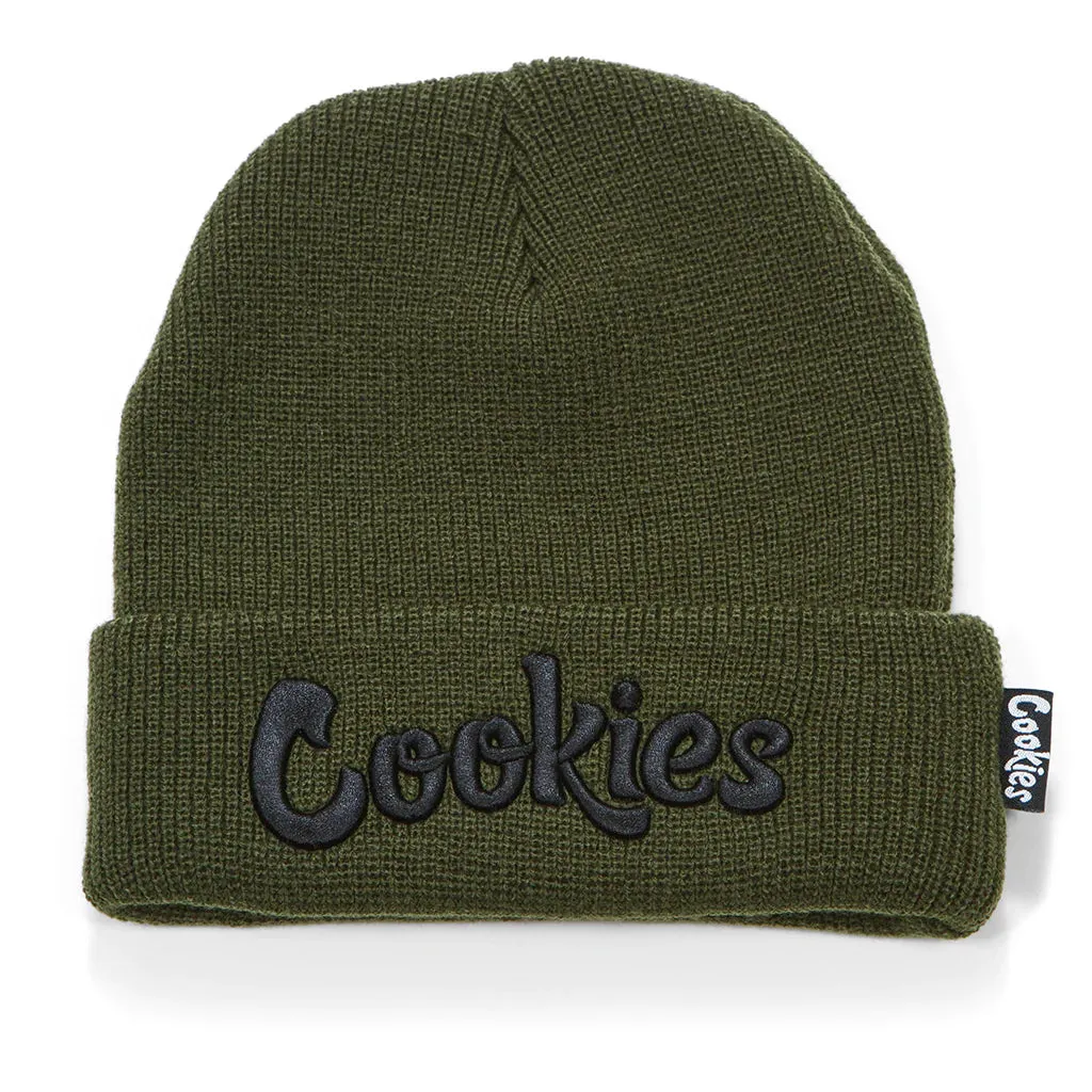 Cookies Original Logo Beanie (Olive/Black)